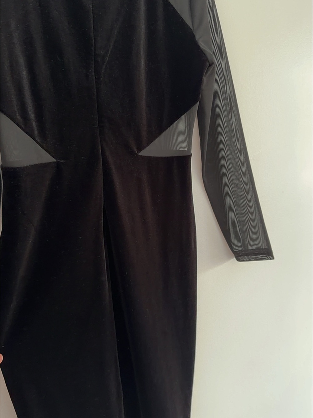 French Connection Black Midi Dress